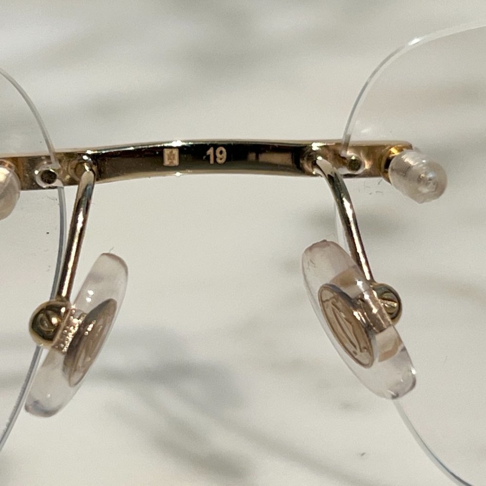 SOLD! Cartier Glasses Sunglasses C'decor Gold Tortoise - Picture 12 of 12